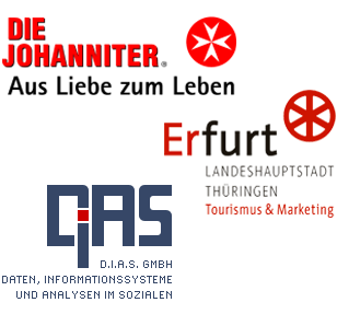 Die Johanniter, Erfurt Tourismus GmbH, DIAS GmbH